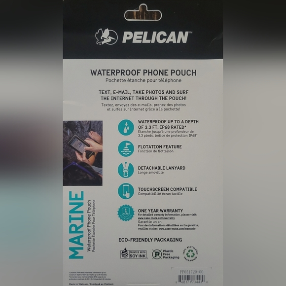 Pelican Marine - IP68 Waterproof Phone Pouch/Case (XL Size) - Picture 2 of 4